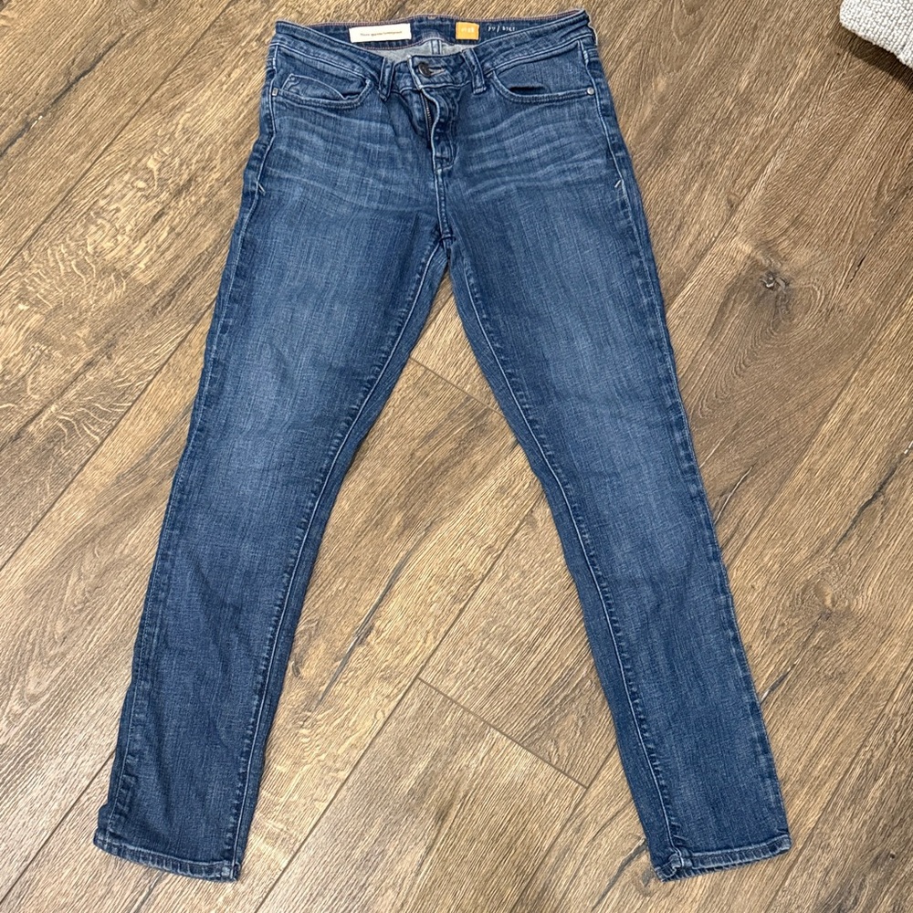 Pilcro Women's Skinny Jeans - Dark Blue